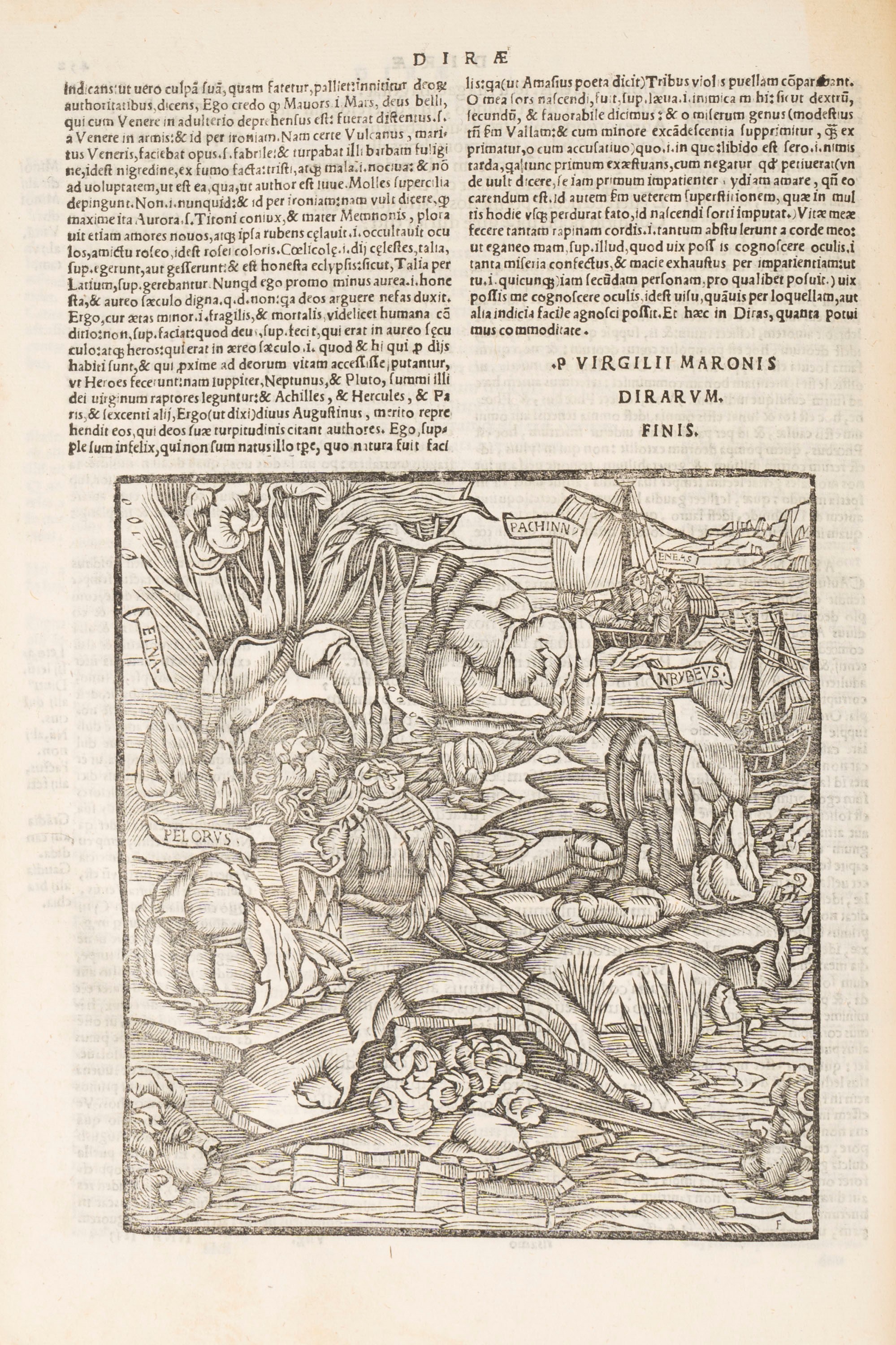 Publio Marone Virgilio - Universum Poema una Cum Emendatissimis Commentariis Servii, Marii, Et Ti...