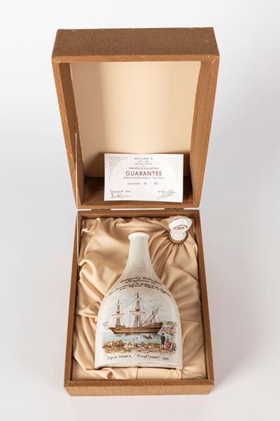 Bruichladdich, 15 Year Old Samaroli's Collection - Mayflower '80, Ceramica decanter