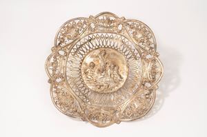 - Silver centrepiece, Austria, 19th century