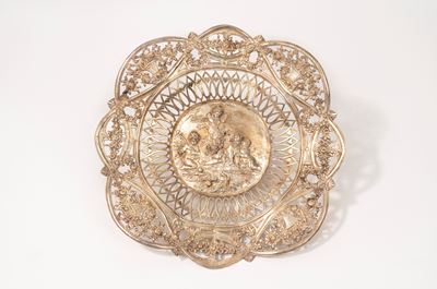 Centrotavola in Argento, Austria, Secolo XIX