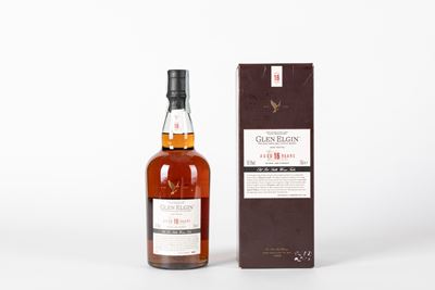 Glen Elgin, Whisky Scozzese 16 Anni Natural Cask Strength con scatola