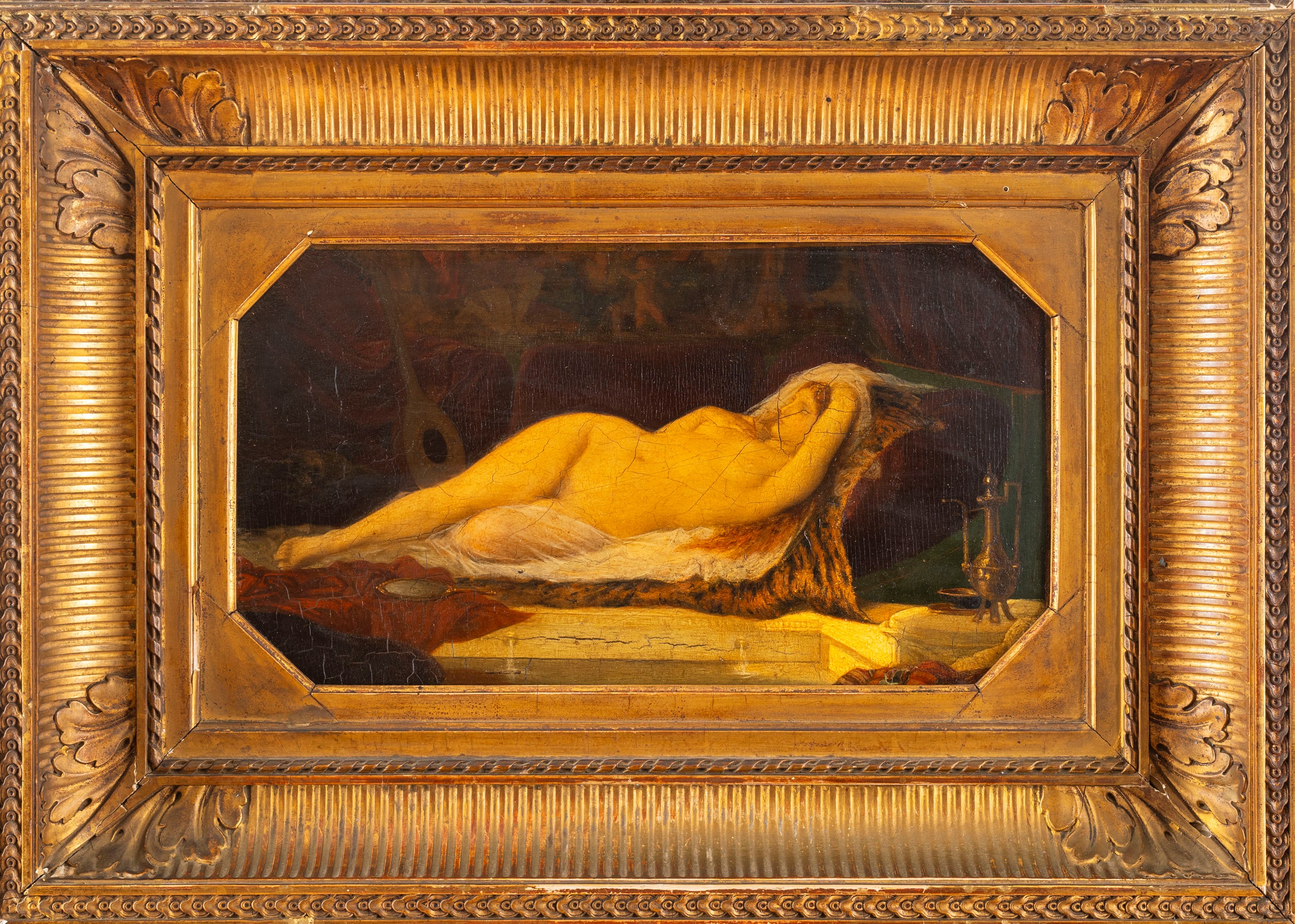 Scuola Europea, Secolo XIX - Nudo Femminile Disteso