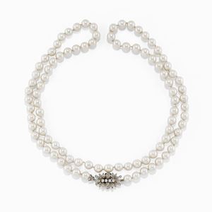 Collana in oro bianco 18K