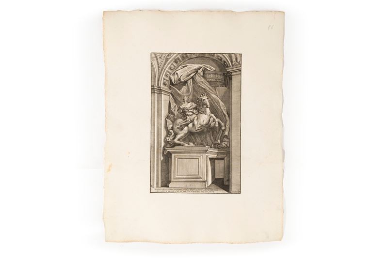 Raccolta di incisioni da Numismata summorum pontificum templi Vaticani fabricam indicantia