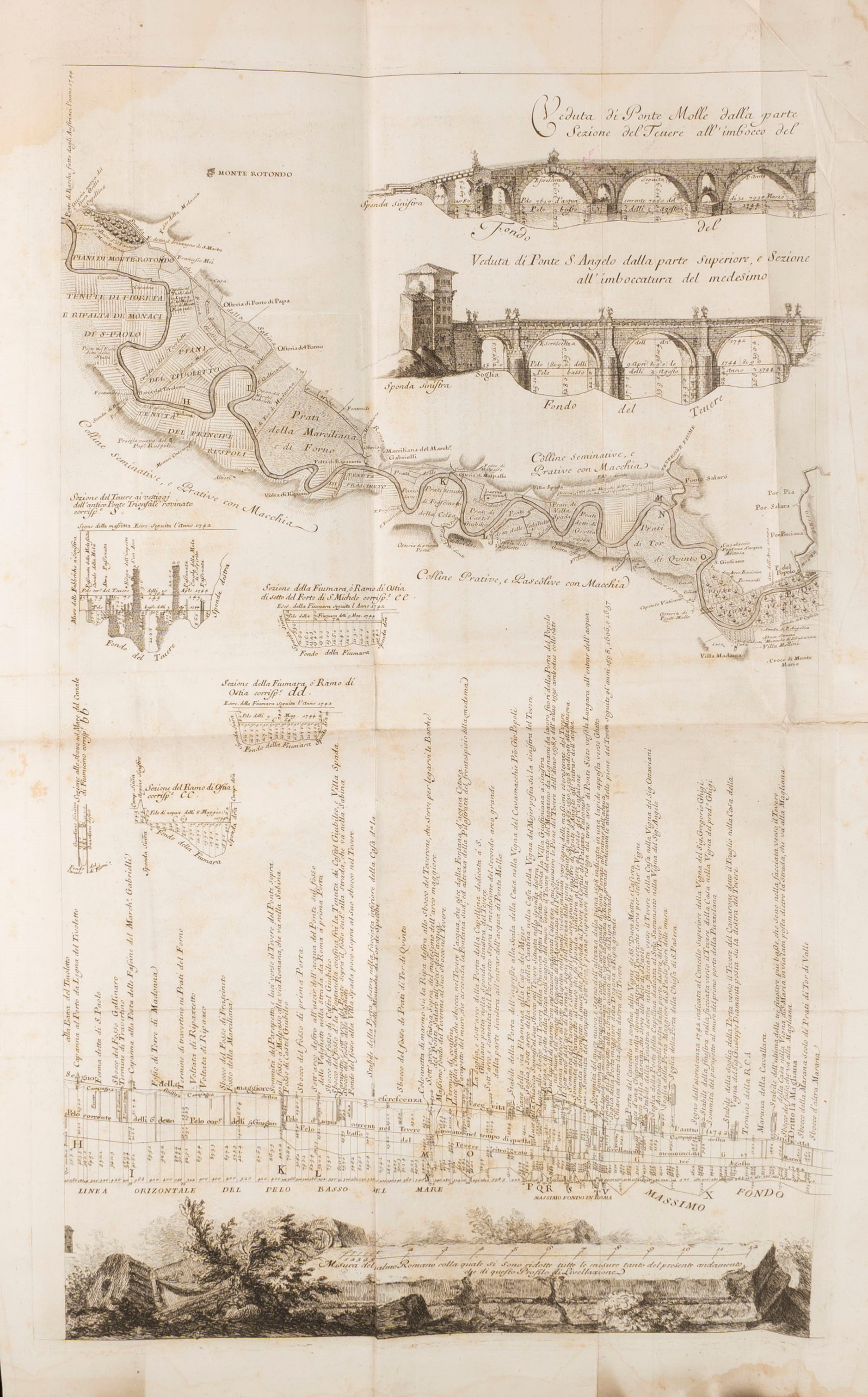 Andrea Chiesa - Delle Cagioni e De’ Rimedj delle Inondazioni del Tevere. della Somma Difficoltà D...