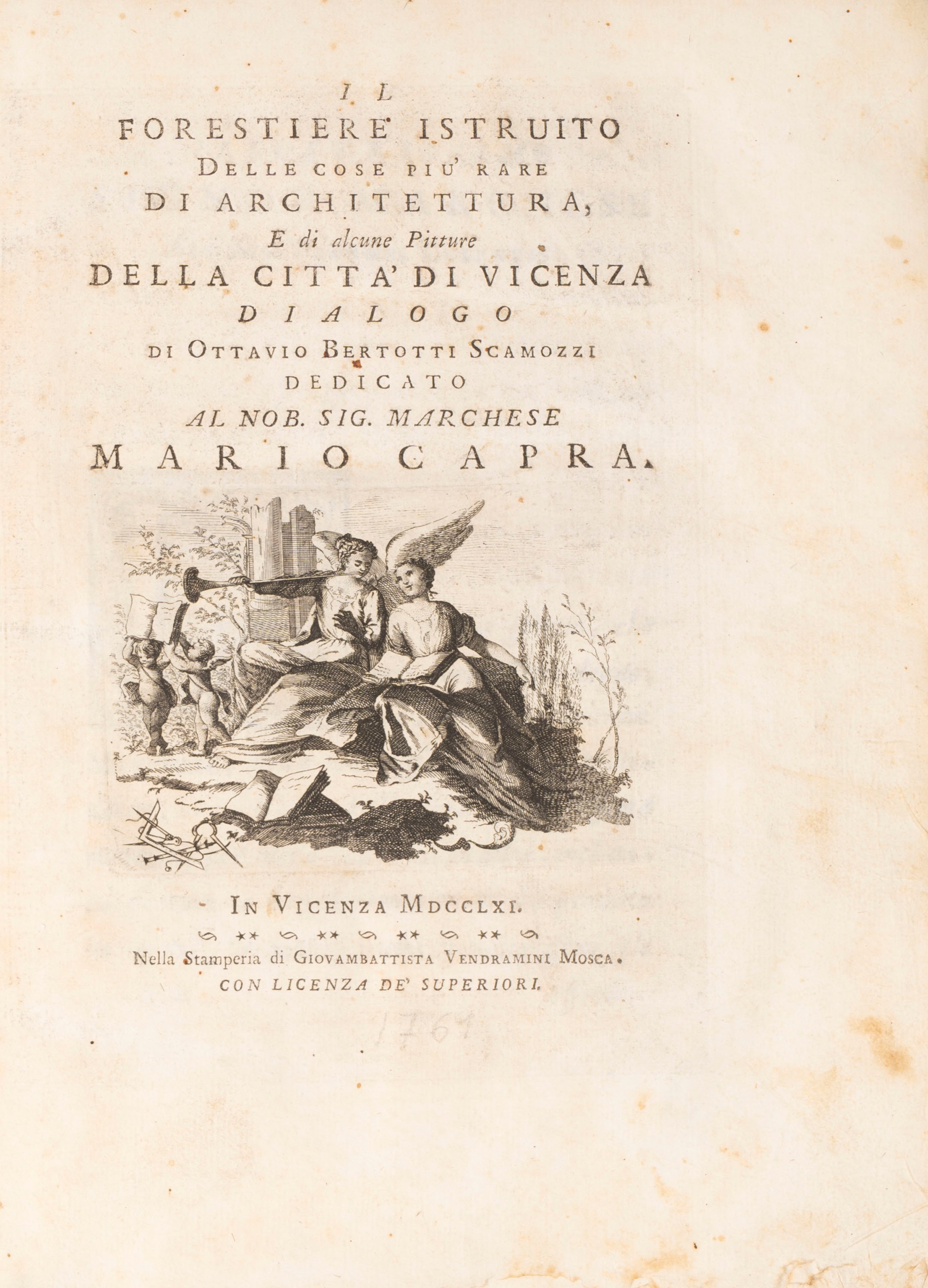 Vicenza - Bertotti Scamozzi, Ottavio - The foreigner