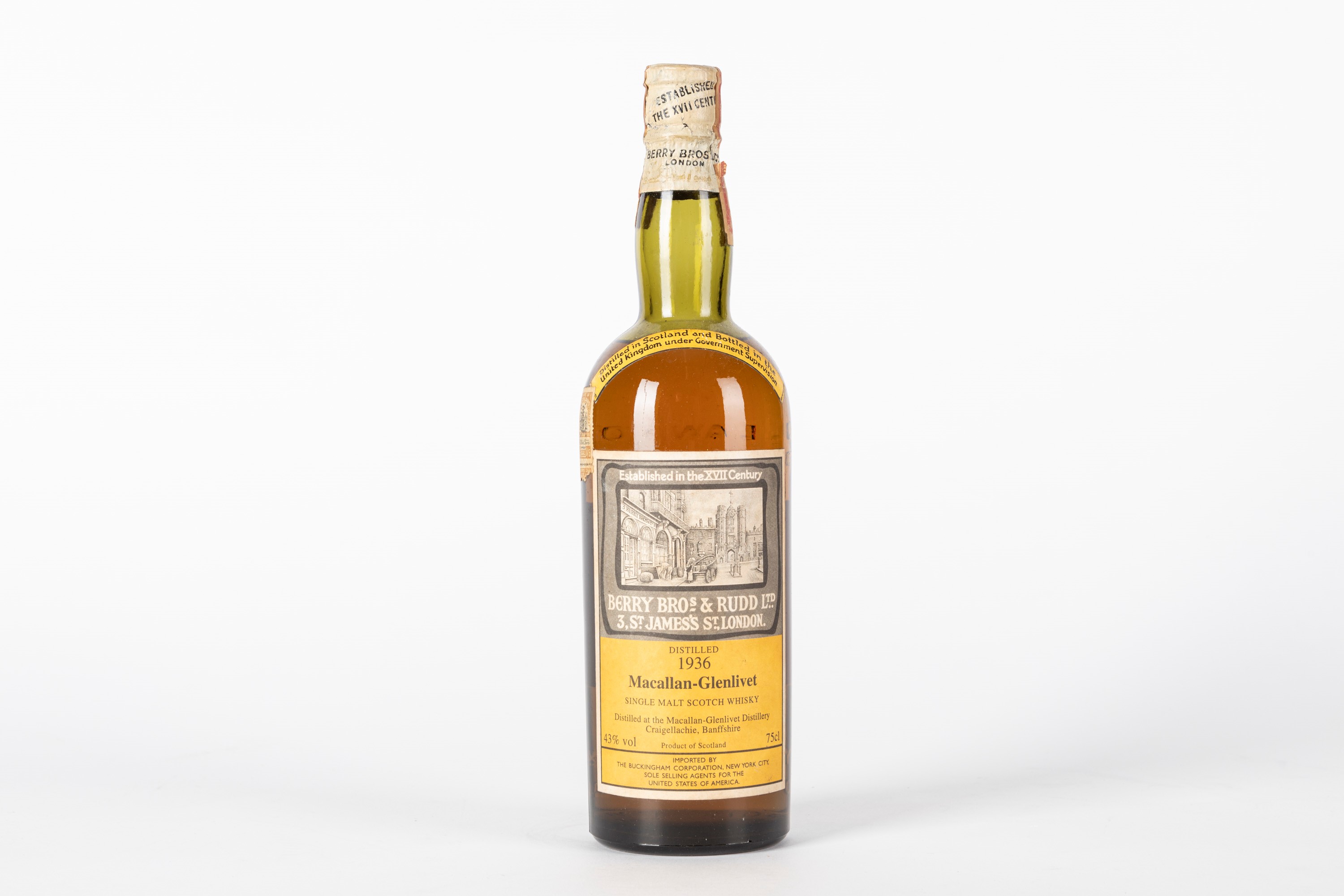 Scozia - Macallan 1936 Berry Bros | Distillati da Collezione | Finarte ...