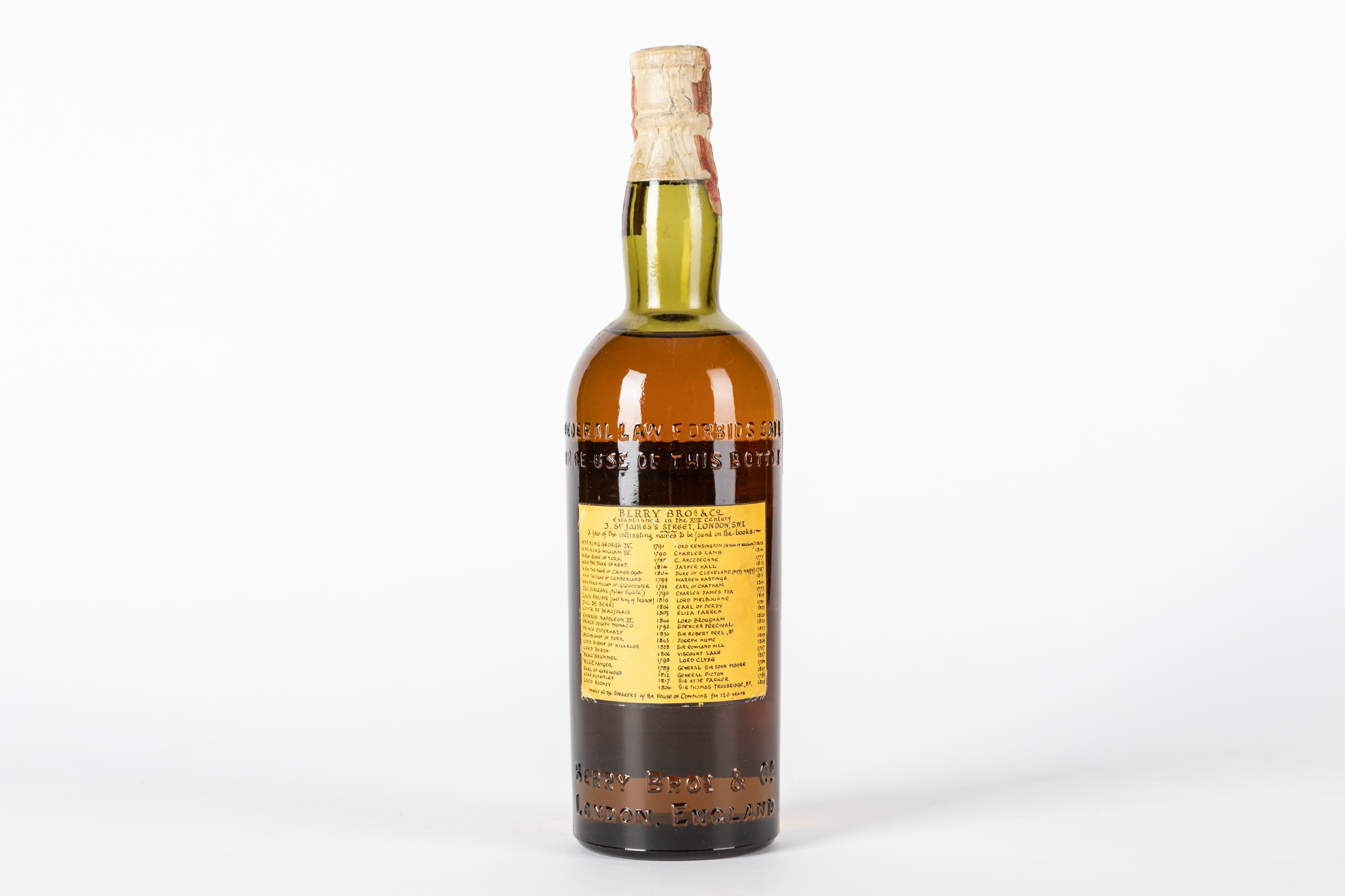 Scozia - Macallan 1936, Whisky Invecchiato