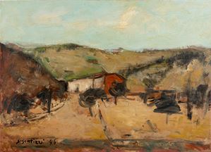 Scatizzi  Sergio - Paesaggio in Valdinievole