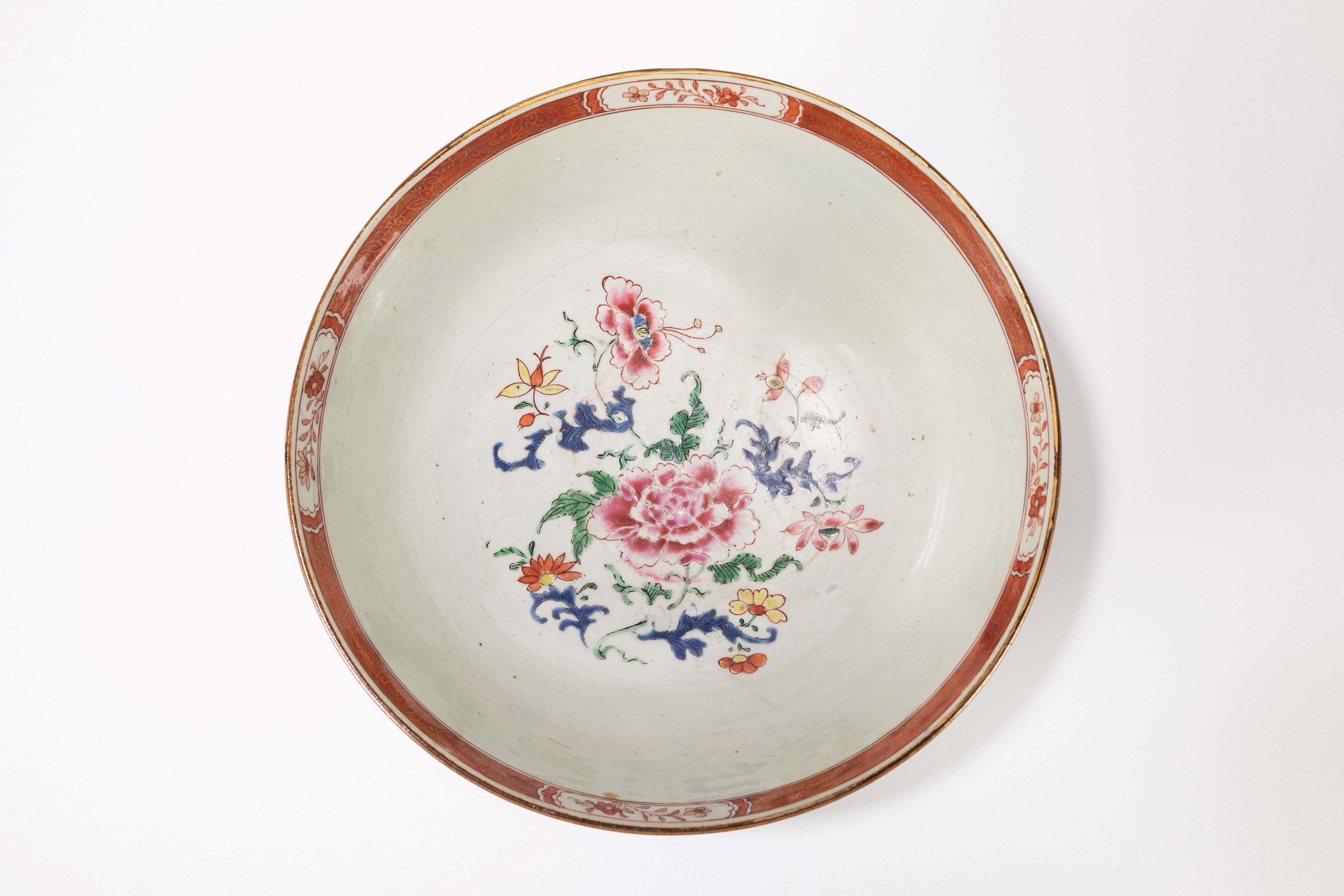 "punch Bowl" in Porcellana Powder Blue
