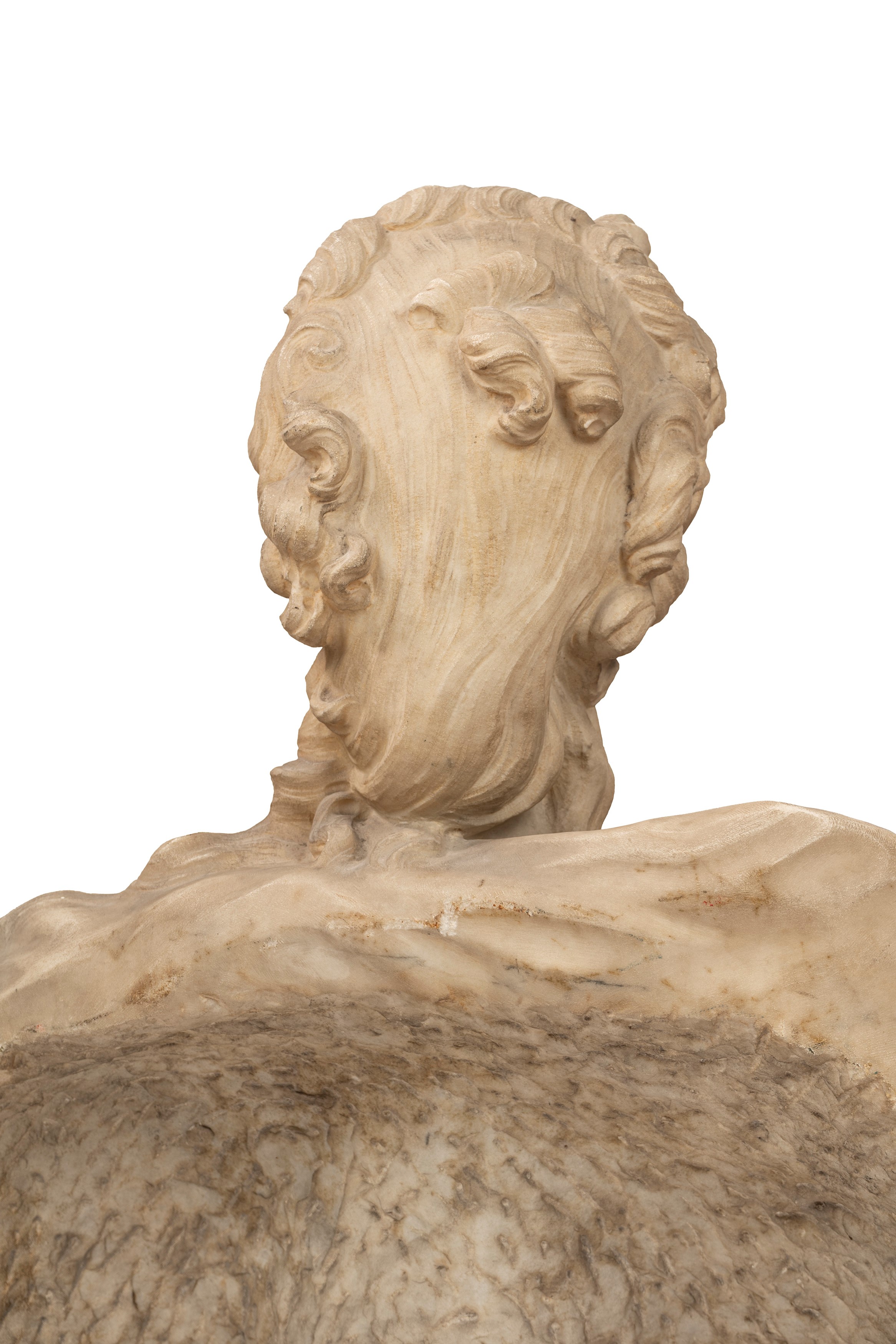 Scuola Francese, Secolo XVIII - Busto Ritratto di Gentildonna