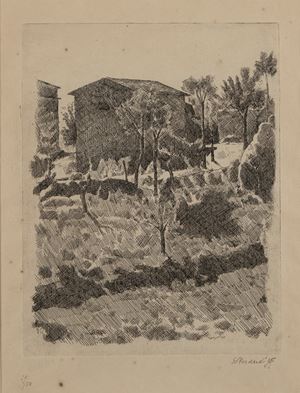 Il poggio al mattino