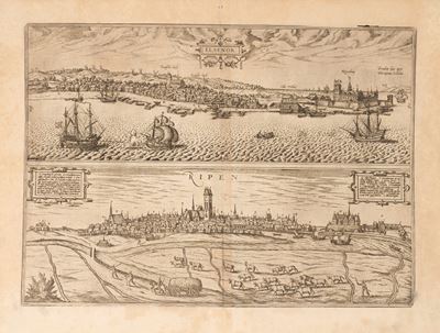 Elsenor (helsingor Città Costiera nel Nord –est della Danimarca) – Ripen (ribe la Più Antica Citt...