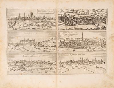 Monacum, Nominatissima Bavariae, Civitas - Oenipons (jnspuck)– Frisingensis. Episcopalis Civitati...