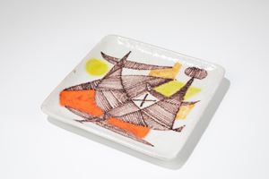 Gambone Guido - Piatto quadrato
