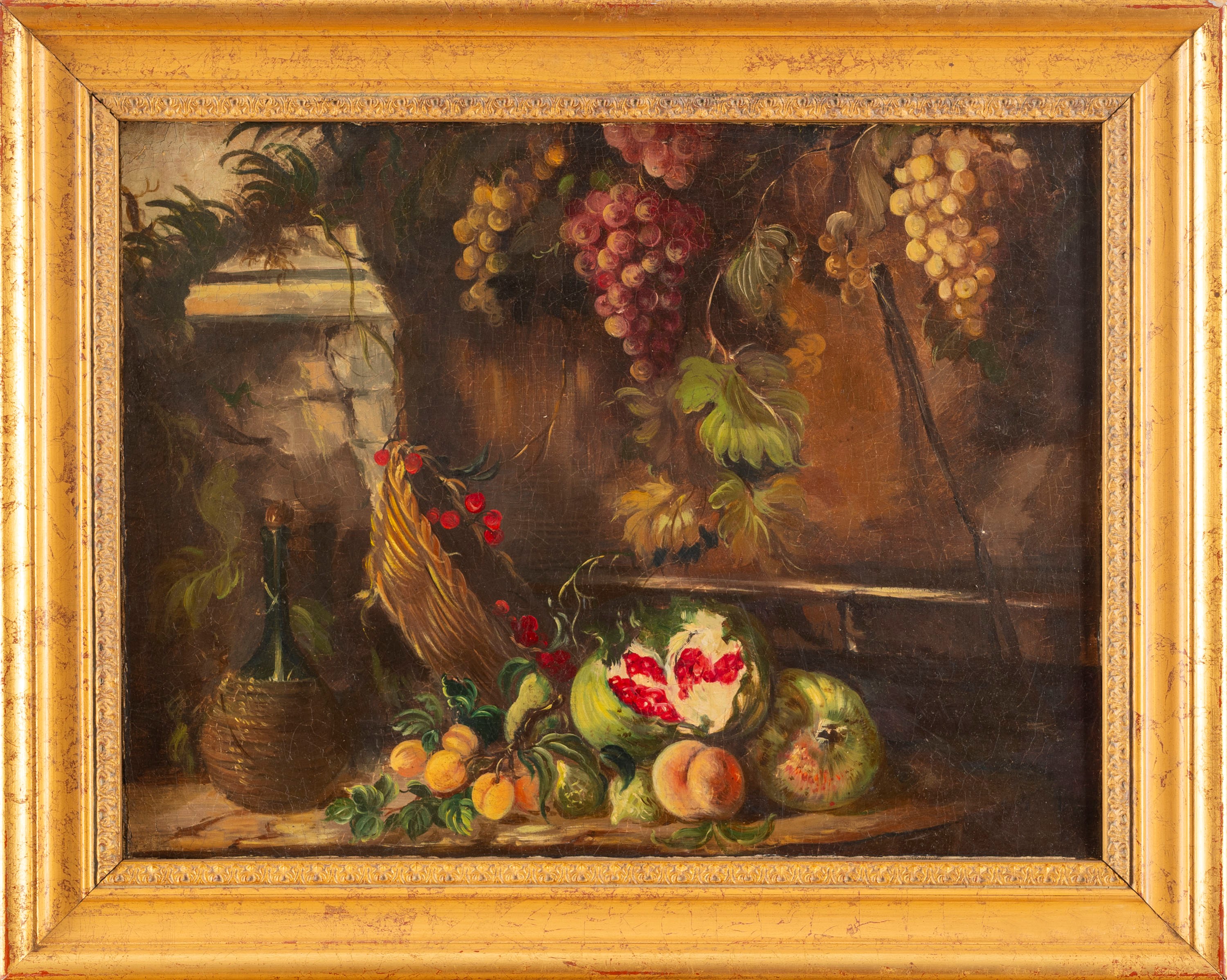 Maniera di Abraham Brueghel - Quattro Dipinti Raffiguranti Nature Morte