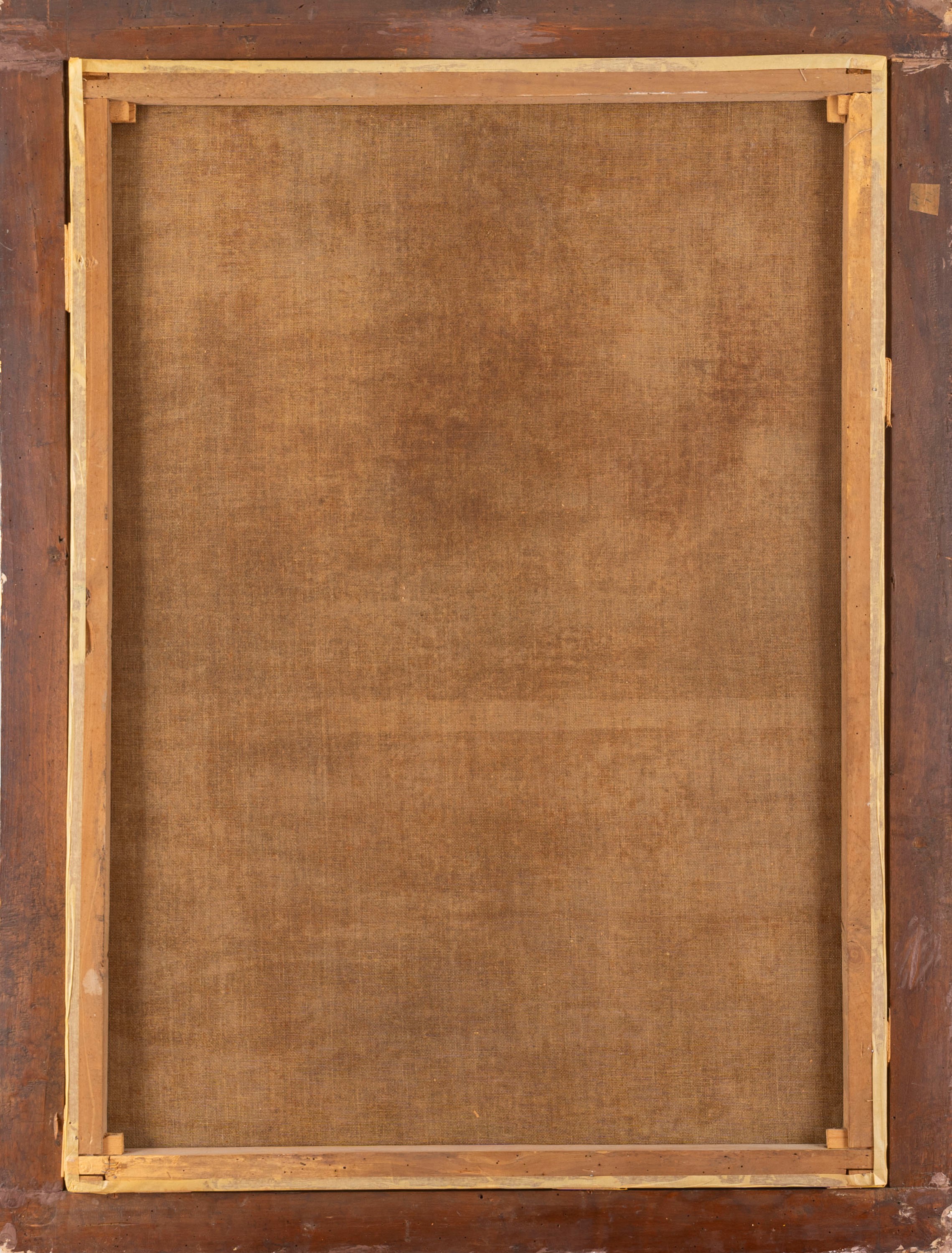 Scuola Romana, Secolo XVIII - San Francesco Saverio a Goa, olio su tela
