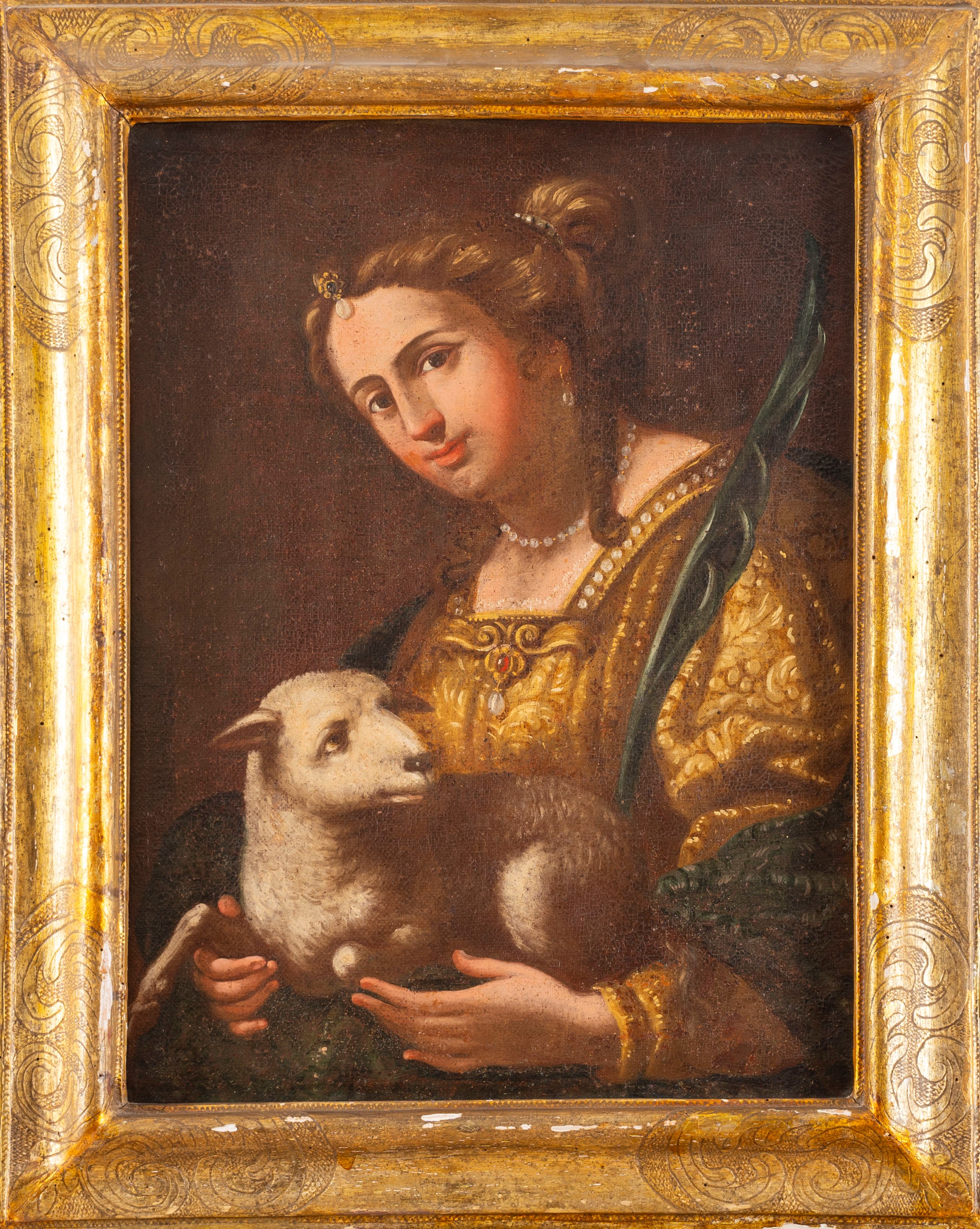 Scuola Italiana, Secolo XVII - Sant'agnese