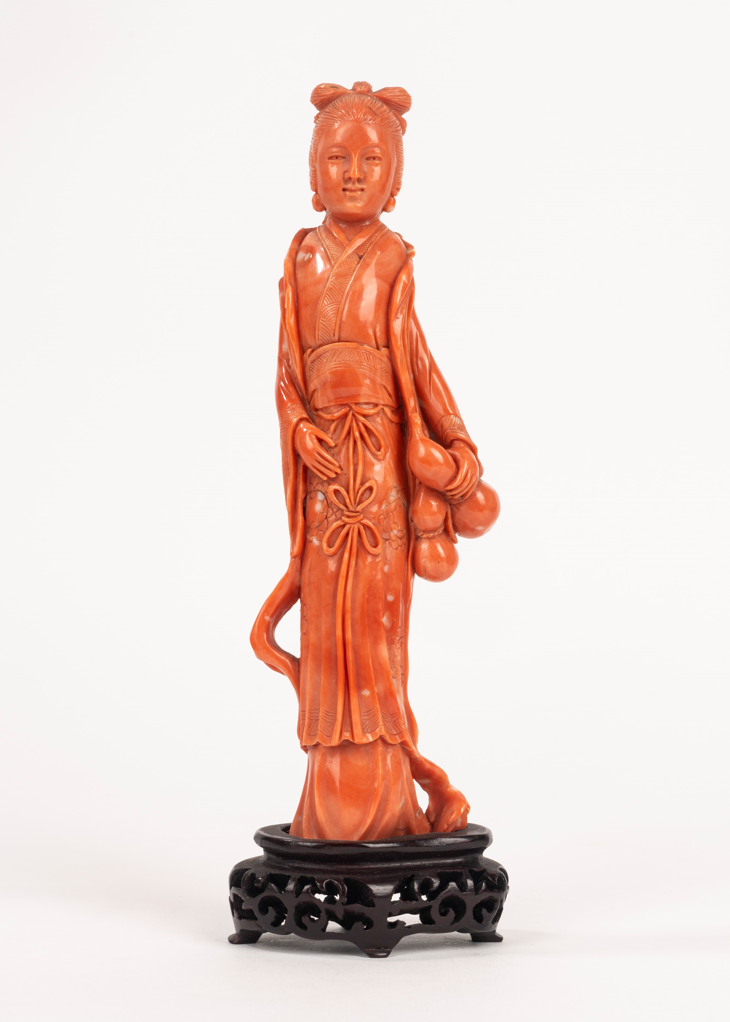 ☼ Shoulao in Corallo, Cina Secolo XX