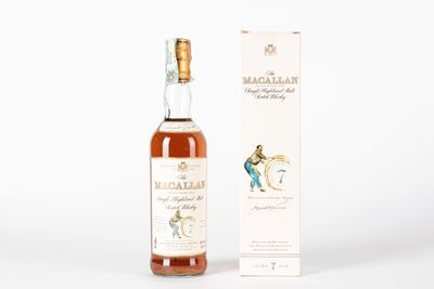 Macallan, Scotch Whisky 7 Years Old, Armando Giovinetti Special Selection con confezione