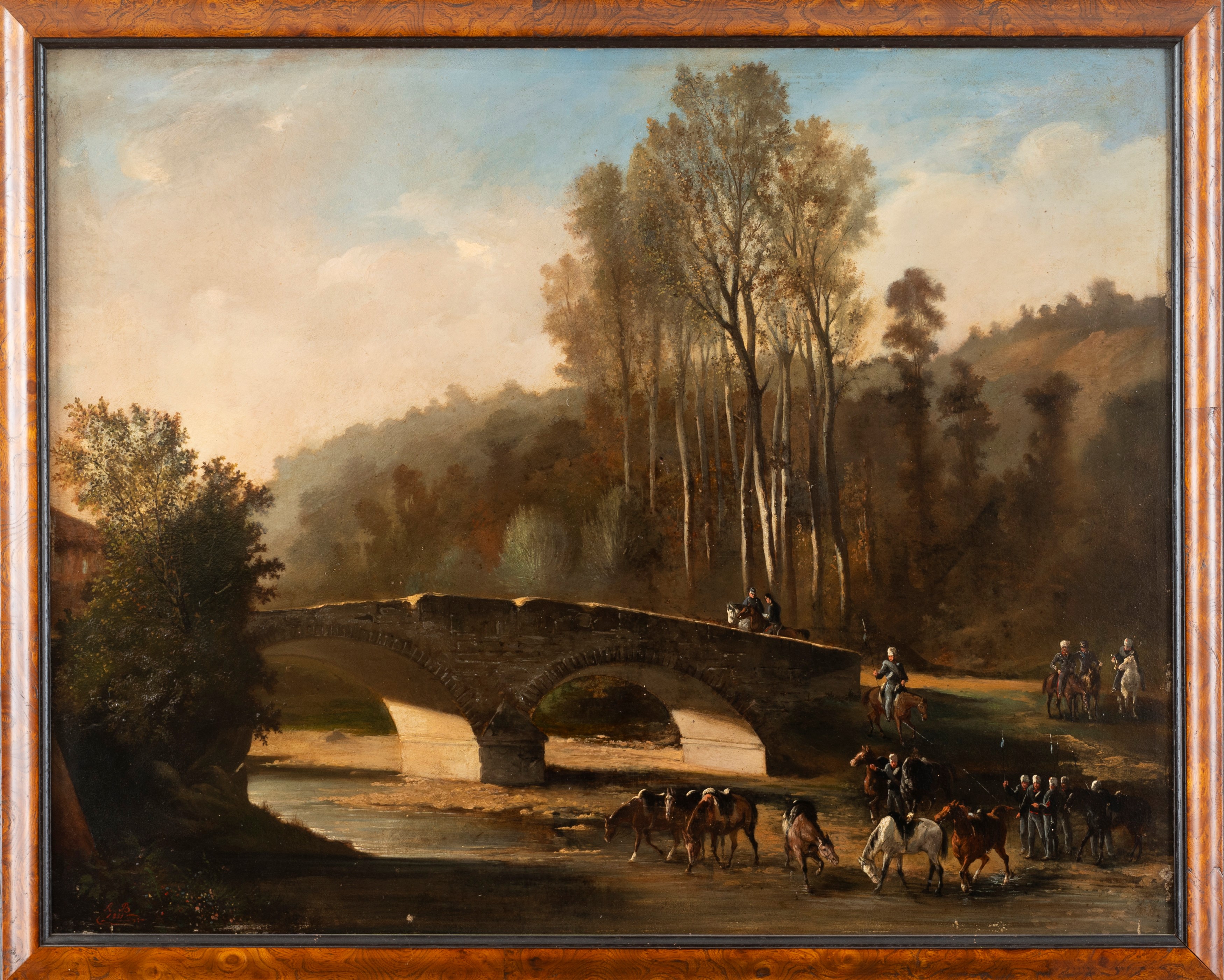 Alfonso Barbavara di Gravellona - Abbeveraggio. Ricordo della Fazione Campale nel Biellese 1880
