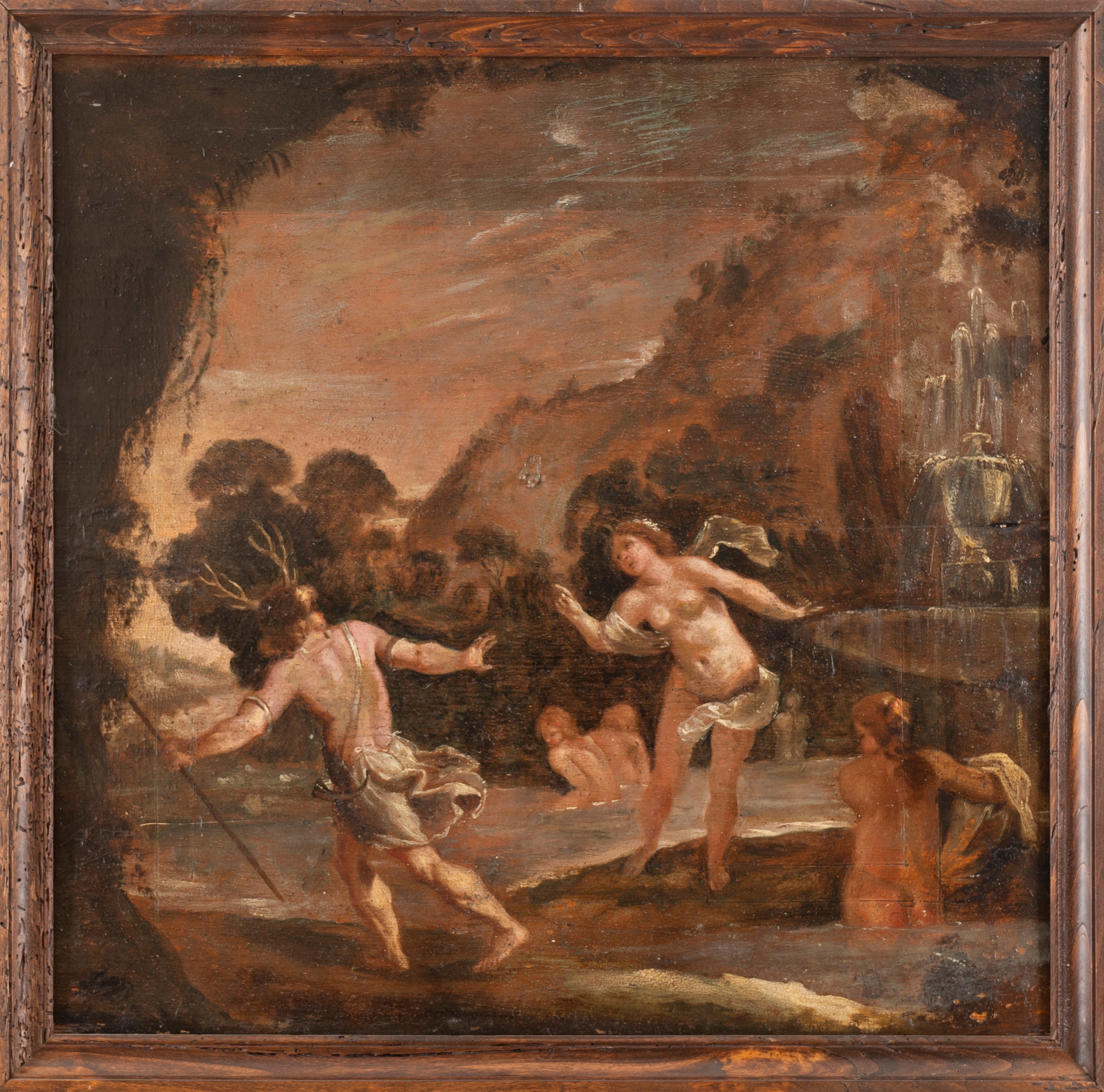 Scuola Emiliana, Secolo XVIII - Diana e Atteone