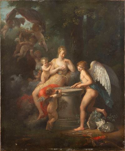 François Gérard, Venere e Amore, olio su tela