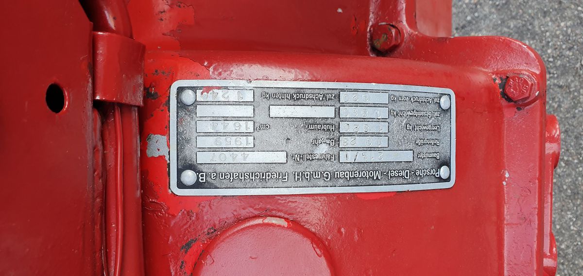 Porsche - Diesel Standard 218