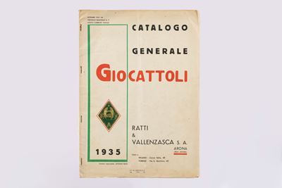 Catalogo Generale Giocattoli Ratti e Vallanzasca