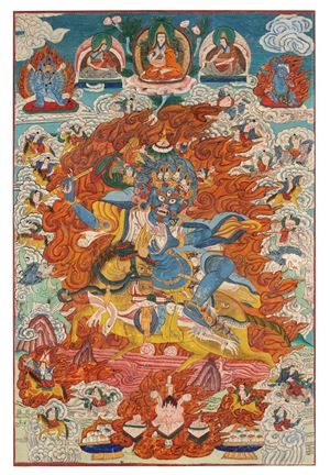 Thangka in seta