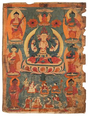 Thangka in seta