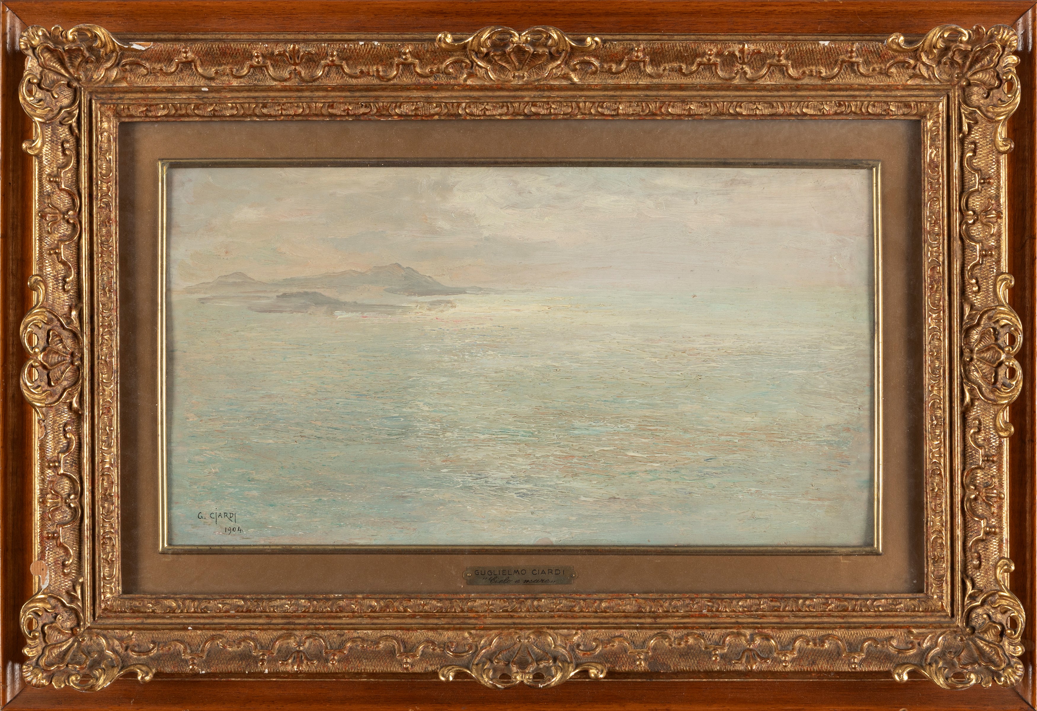 Guglielmo Ciardi - Alba sul Mare