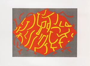 Red and yellow composition