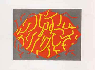 Composizione Rosso e Giallo