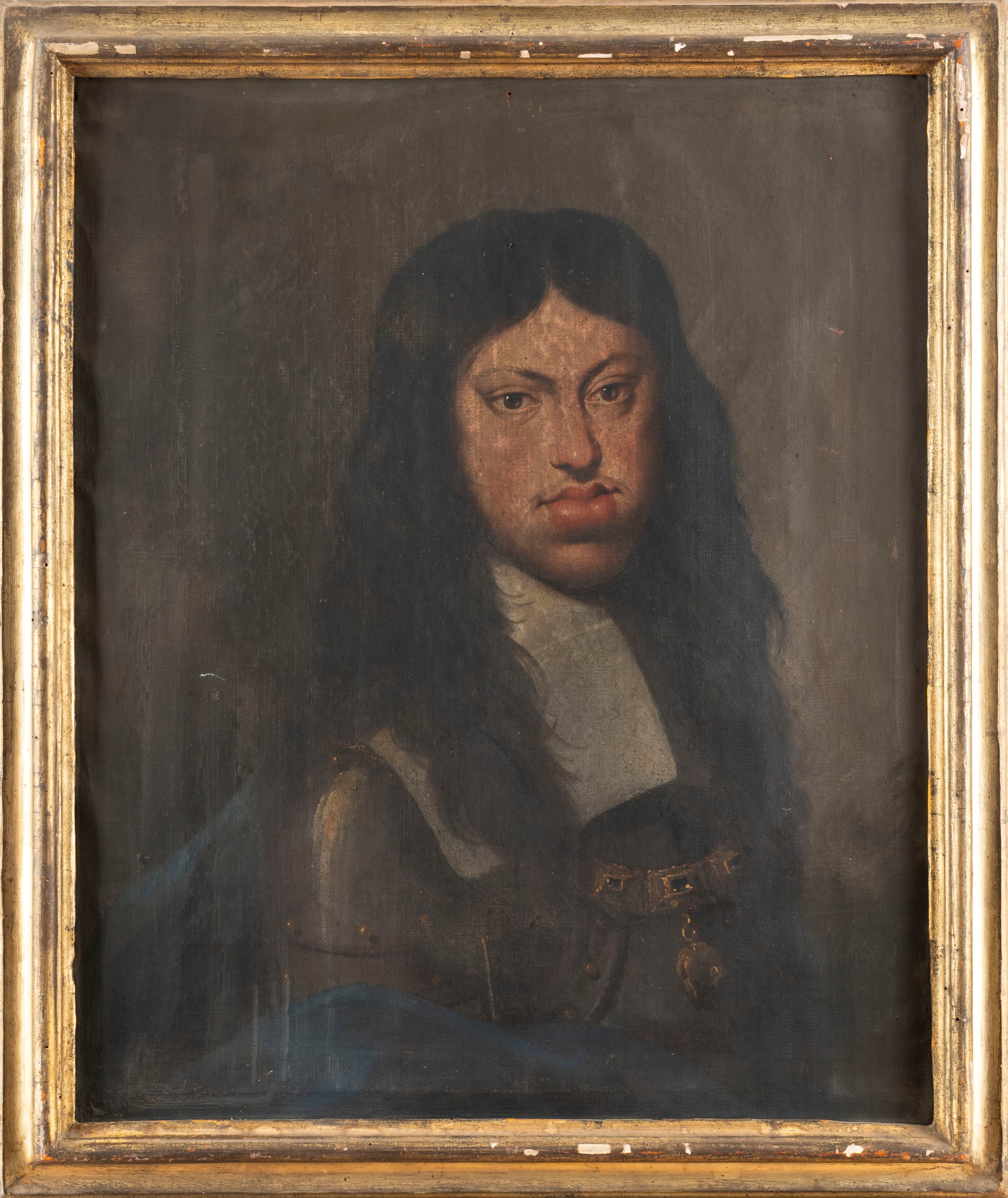 Scuola Toscana, Fine Secolo XVII - Ritratto di Cosimo III de' Medici, olio su tela, cm 70 x 57,5