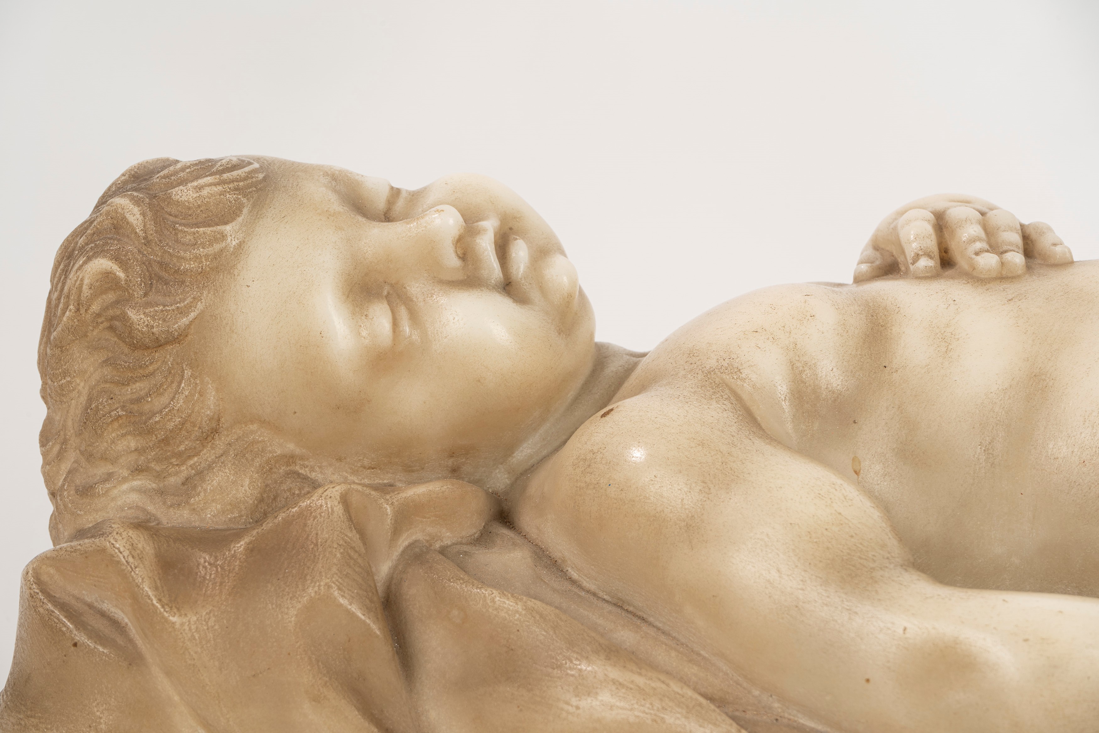 Scuola Toscana, Seconda Metà del Secolo XVII - Giuseppe Piamontini, Putto dormiente, scultura in ...