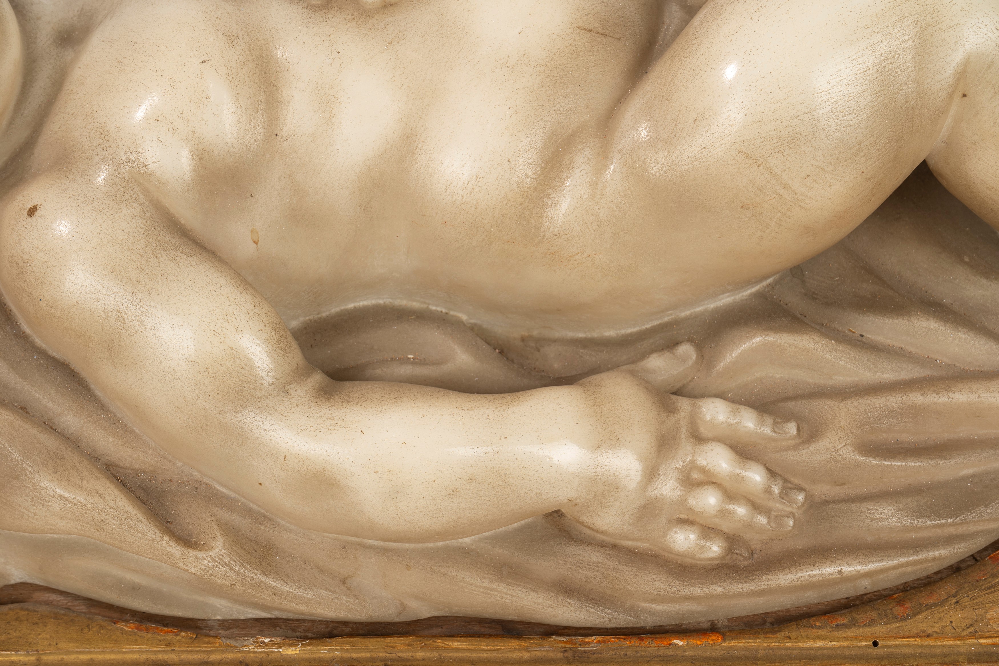 Scuola Toscana, Seconda Metà del Secolo XVII - Giuseppe Piamontini, Putto dormiente, scultura in ...