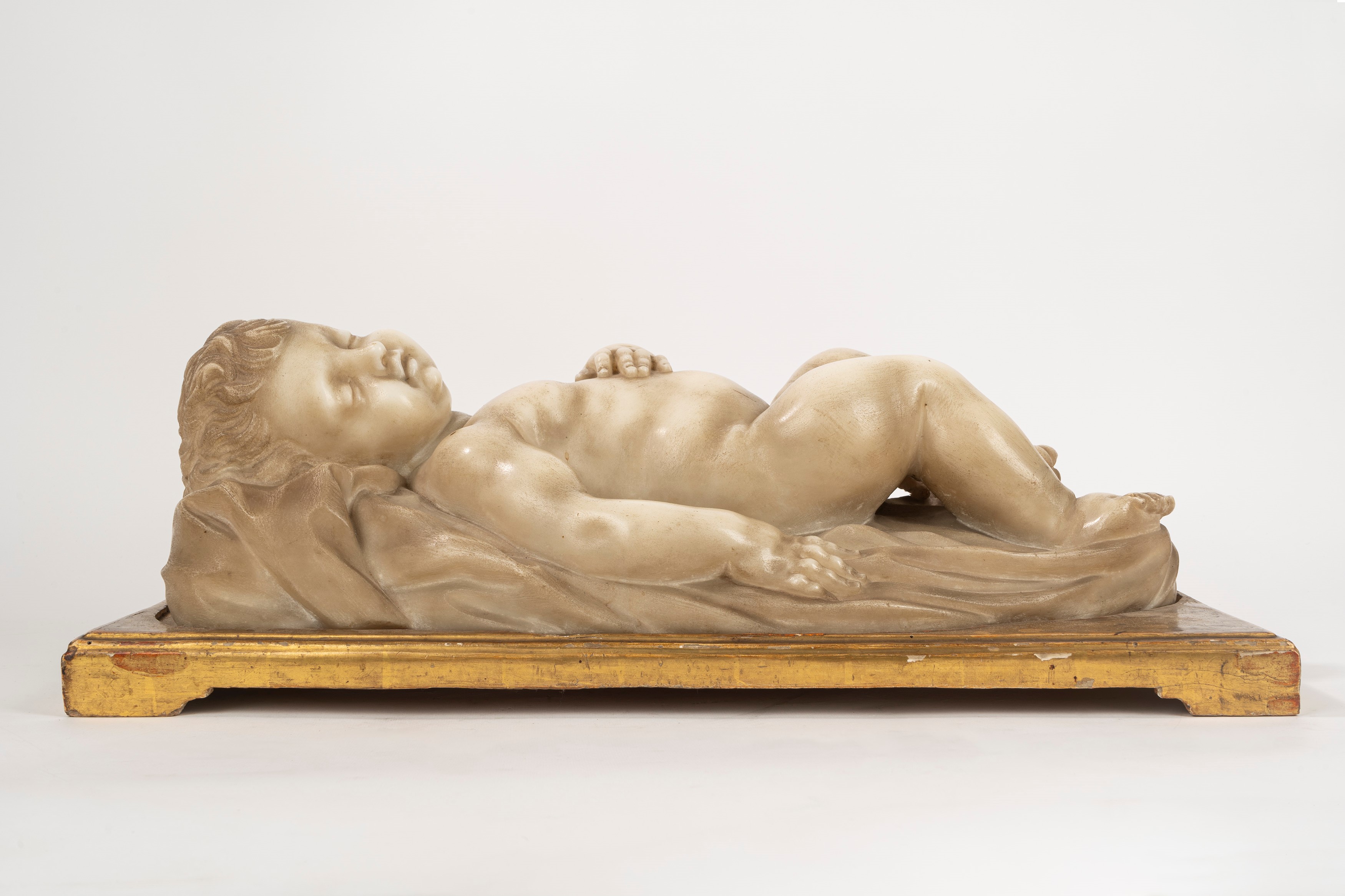 Scuola Toscana, Seconda Metà del Secolo XVII - Giuseppe Piamontini, Putto dormiente, scultura in ...