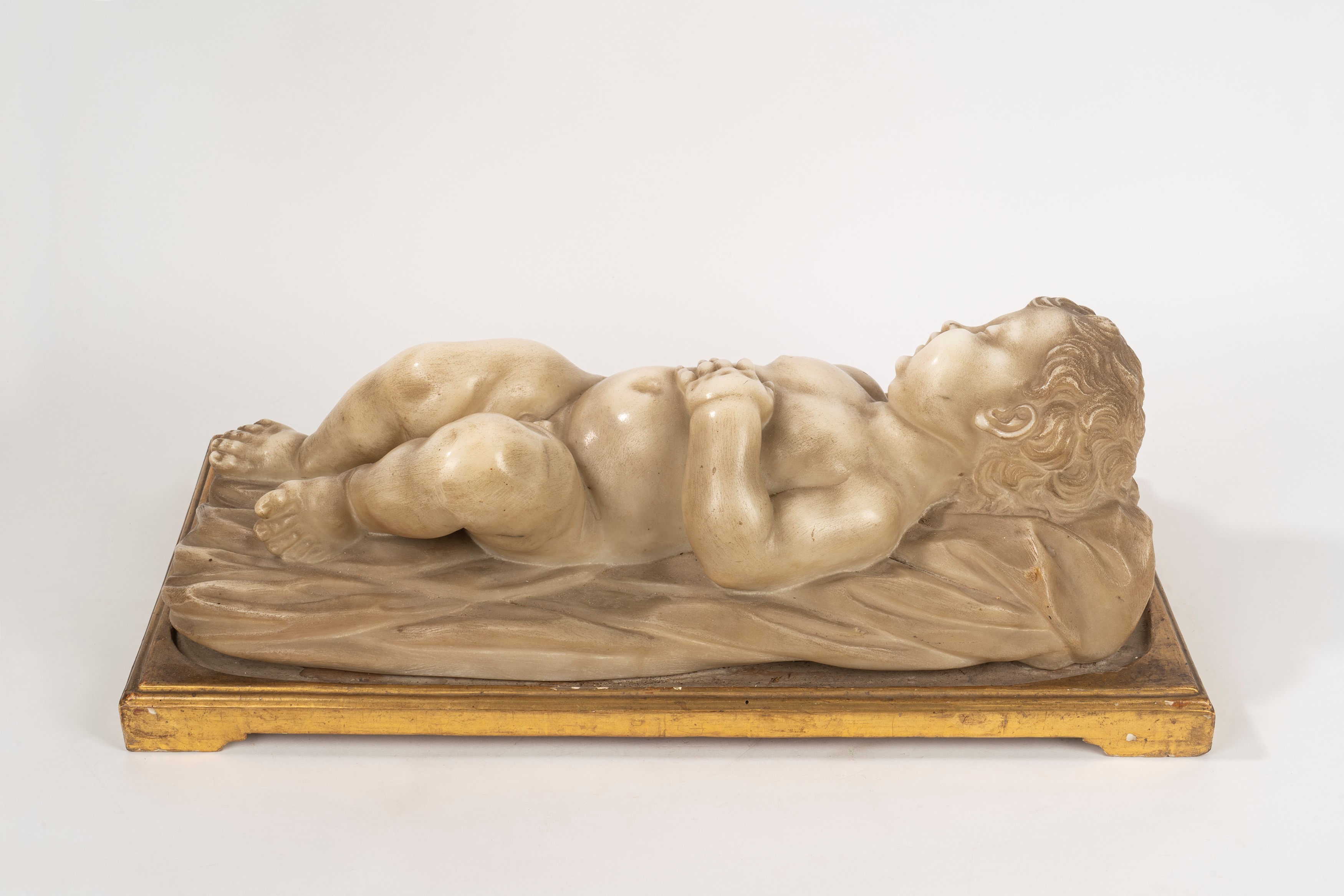 Scuola Toscana, Seconda Metà del Secolo XVII - Giuseppe Piamontini, Putto dormiente, scultura in ...