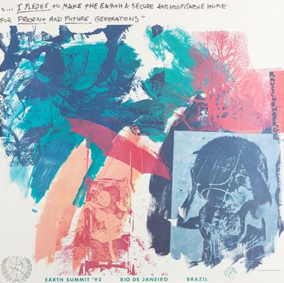 Earth Summit - Rio de Janeiro, Brazil, poster