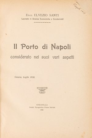 The port of Naples considered in its various aspects.