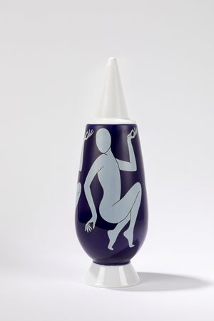 Kostabi Mark - Vaso con coperchio 