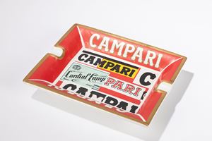 Munari Bruno - Posacenere per Campari