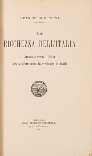 La ricchezza dell'Italia. Quanto è ricca l'Italia - Come è distribuita la ricchezza in Italia.