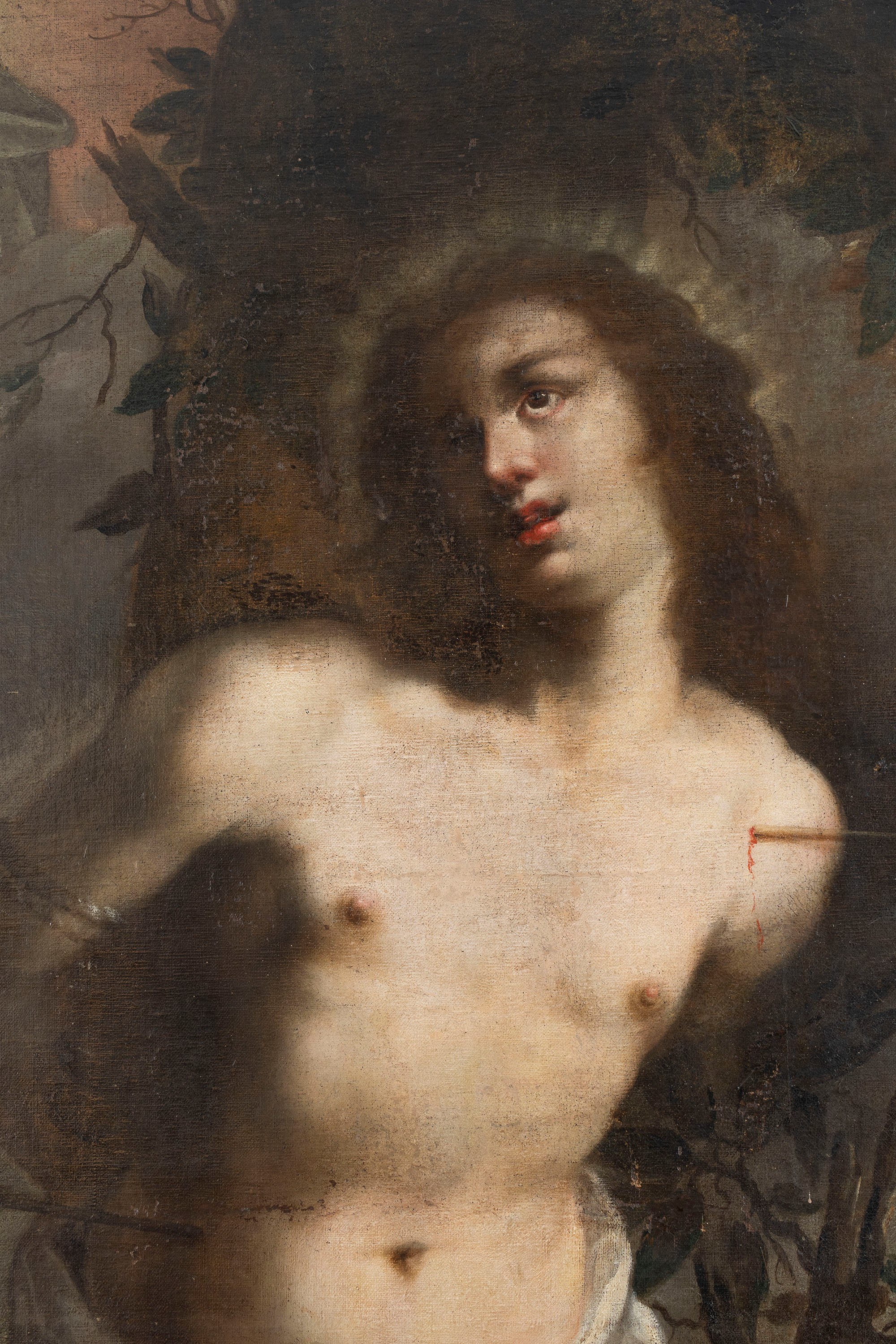 Denijs Calvaert - La visione di San Sebastiano, olio su tela
