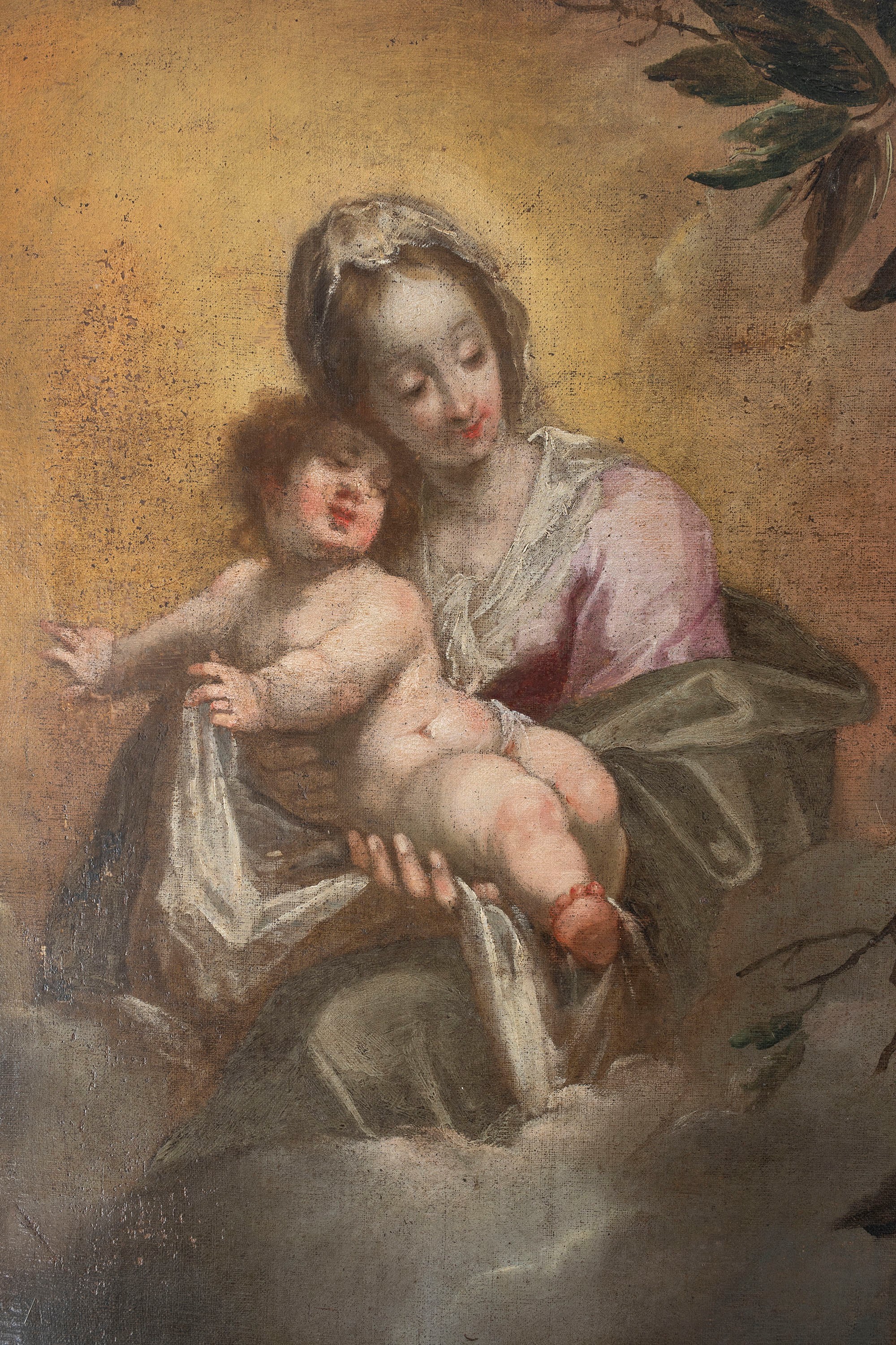 Denijs Calvaert - La visione di San Sebastiano, olio su tela