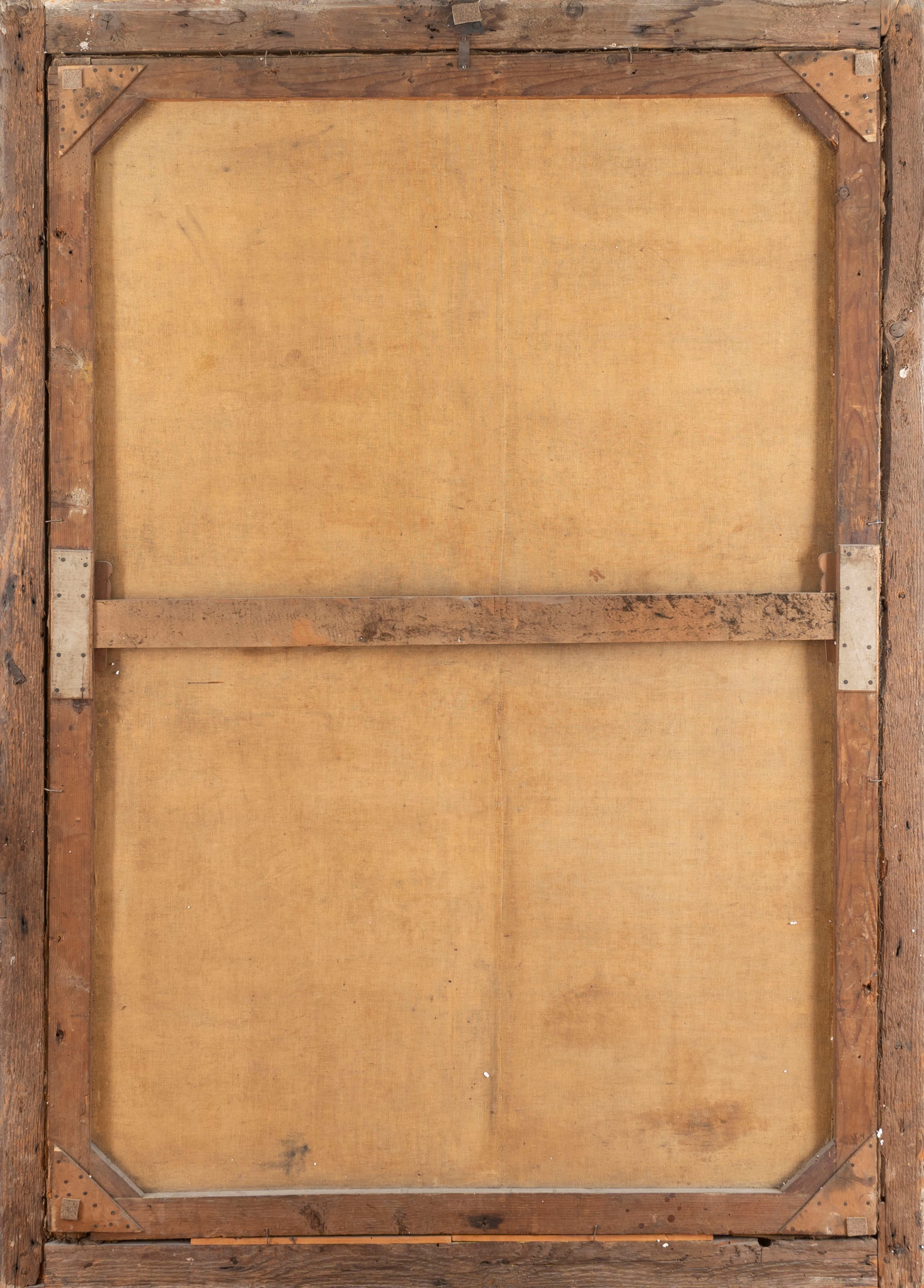 Giuseppe Caletti - San Filippo Benizi fulmina i malviventi, olio su tela