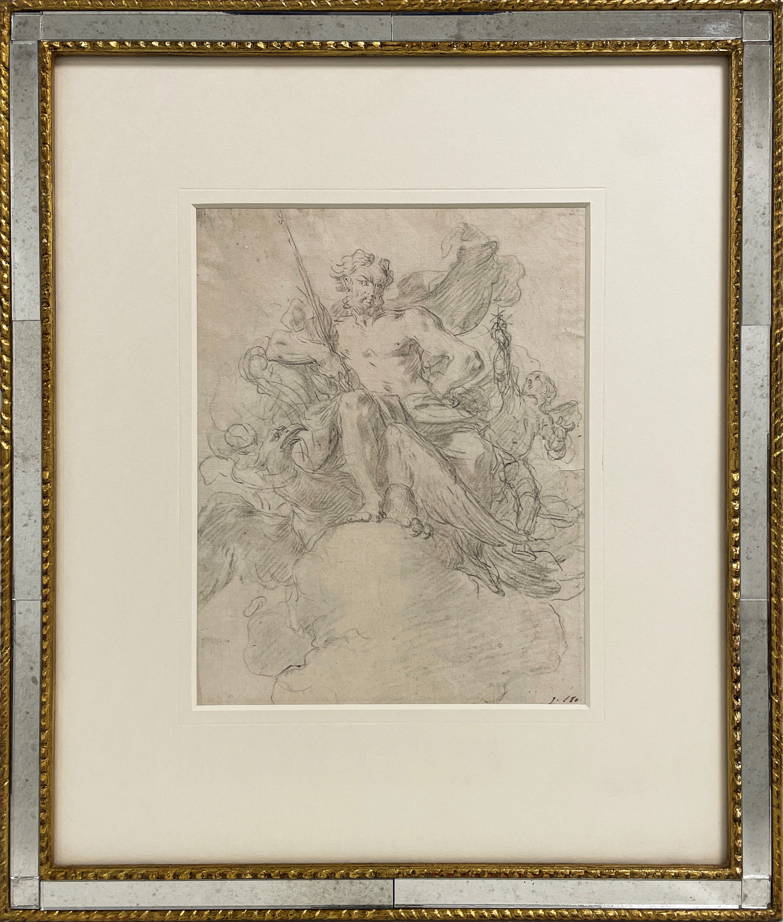Attribuito a Francesco Solimena (canale di Serino 1657-barra 1747) - Autore non identificato, Gio...