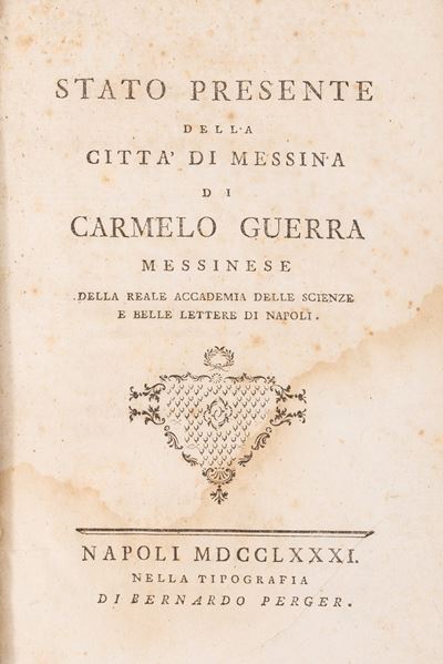 Stato Presente della Città di Messina.