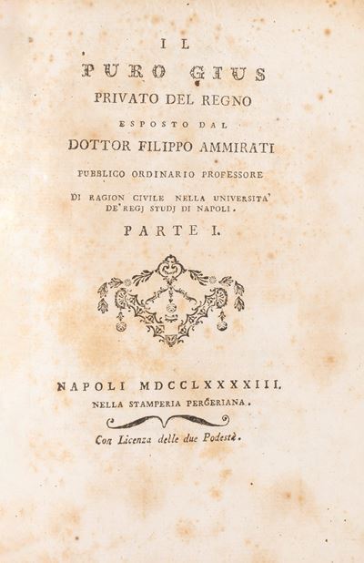 Il Puro Gius Privato del Regno.